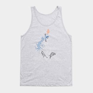 The Legend of Korra - brown background Tank Top